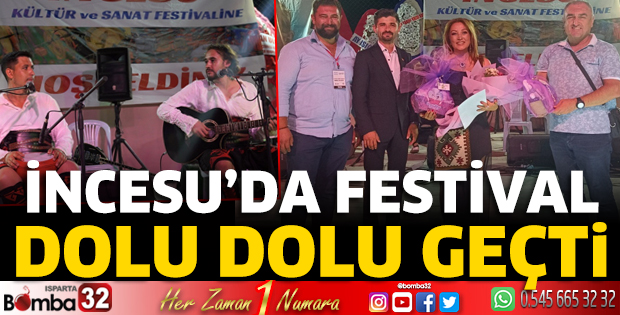 İncesu’da festival dolu dolu geçti