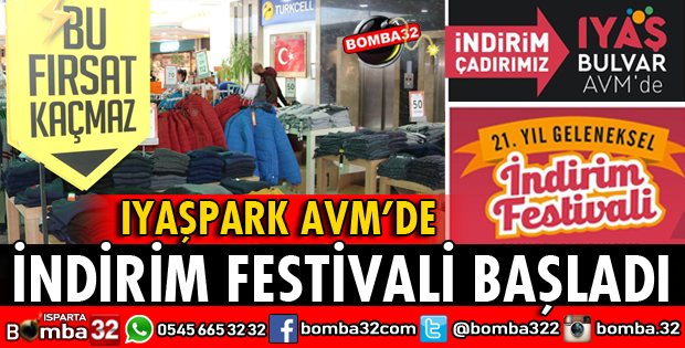 İNDİRİM FESTİVALİ BAŞLADI