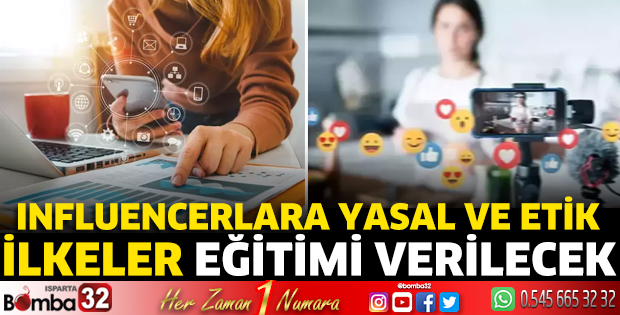 Influencerlara eğitim verilecek