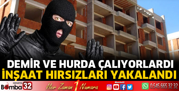 İnşaat fareleri yakalandı