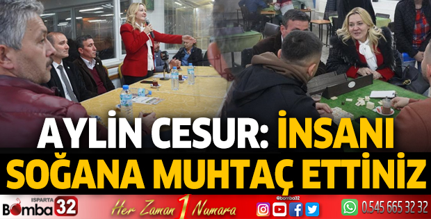 İnsanı soğana muhtaç ettiniz