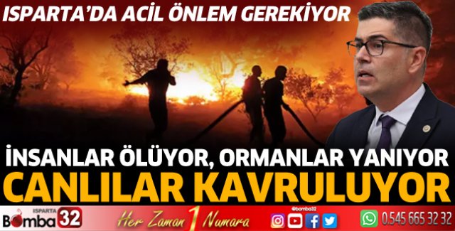 İnsanlar ölüyor, ormanlar yanıyor 