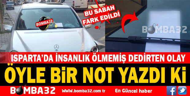 İNSANLIK ÖLMEMİŞ DEDİRTEN OLAY 