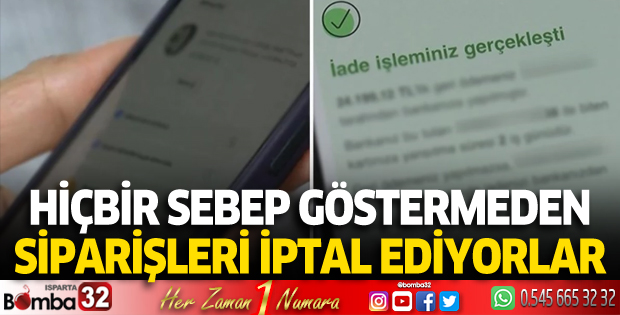 İnternet alışverişlerinde sebepsiz iptaller arttı