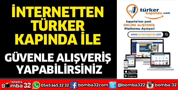 İNTERNETTEN TÜRKER KAPINDA İLE GÜVENLE ALIŞVERİŞ YAPABİLİRSİNİZ