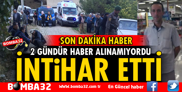 İNTİHAR EDEREK YAŞAMINA SON VERDİ