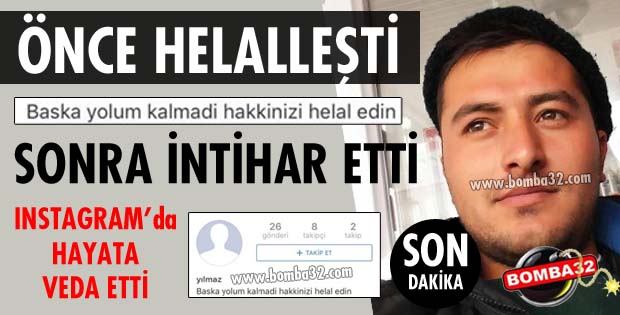 İNTİHAR ETTİ!