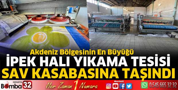 İpek Halı Yıkama Sav’a taşındı