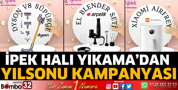 İpek Halı Yıkama’dan yılsonu kampanyası