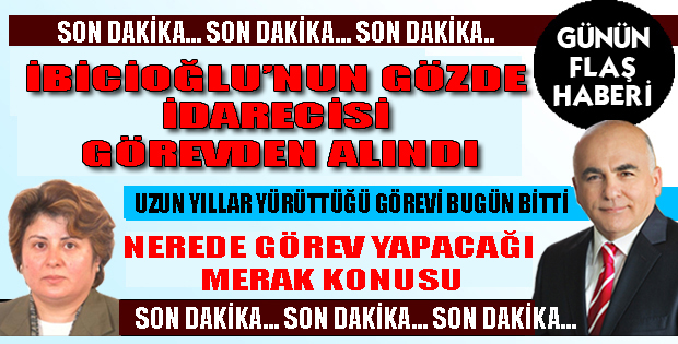 IRLAYICI GÖREVDEN ALINDI...