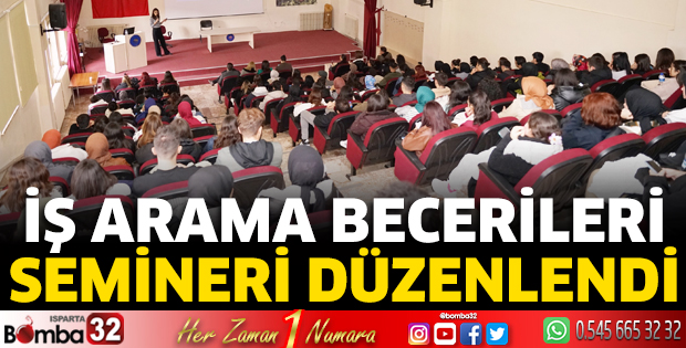 İş Arama Becerileri semineri düzenlendi