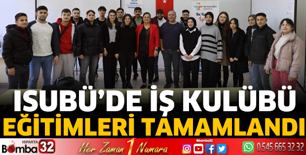 İş Kulübü Eğitimleri tamamlandı
