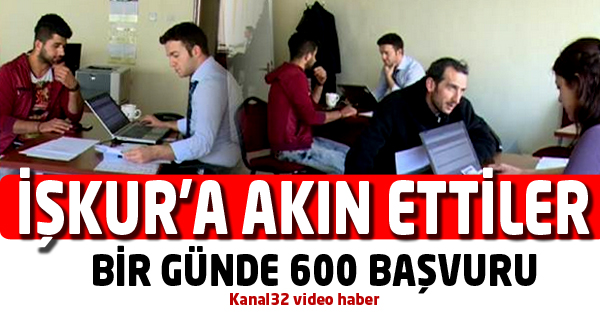 İşçi alımı için bir günde 600 başvuru