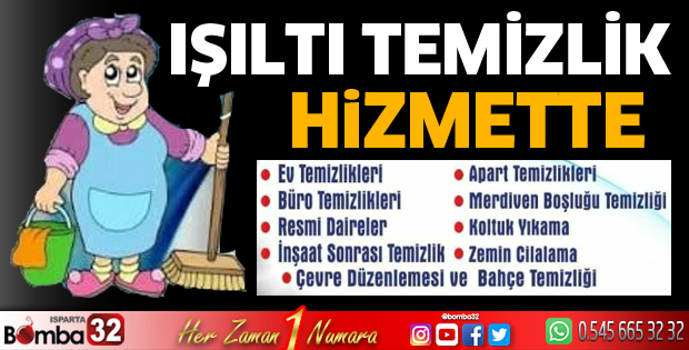 Işıltı Temizlik hizmette
