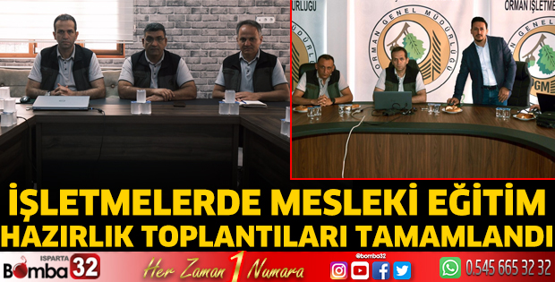 İşletmelerde Mesleki Eğitim Hazırlık Toplantıları Tamamlandı