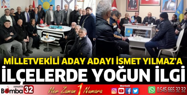 İsmet Yılmaz'a yoğun ilgi