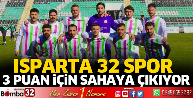 Isparta 32 Spor bugün Sarıyer'i konuk ediyor 