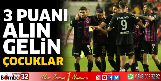 Isparta 32 Spor deplasmanda 3 puan arayacak