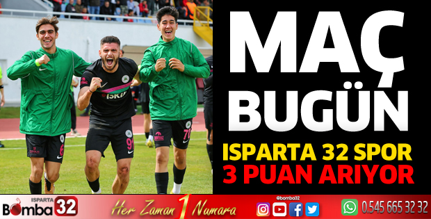 Isparta 32 Spor deplasmanda 3 puan arıyor 