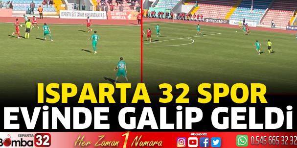 Isparta 32 Spor evinde galip geldi 