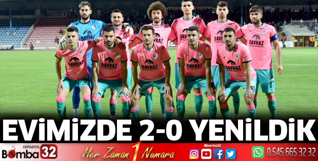 Isparta 32 Spor evinde kaybetti