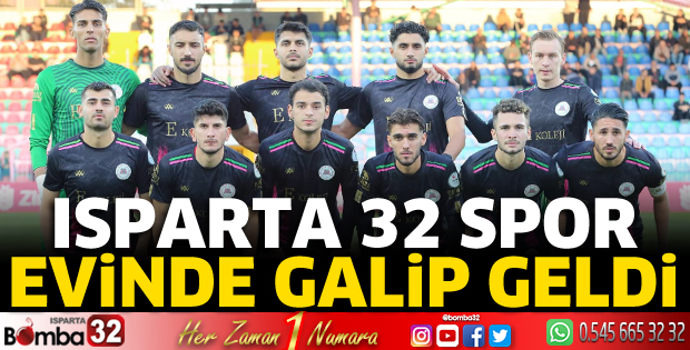 Isparta 32 Spor evinde kazandı 
