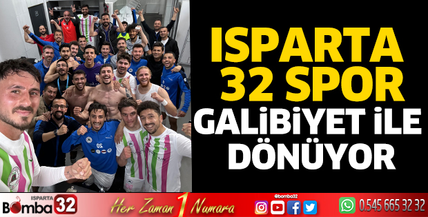 Isparta 32 spor galibiyetle dönüyor