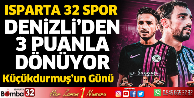 Isparta 32 Spor galip dönüyor