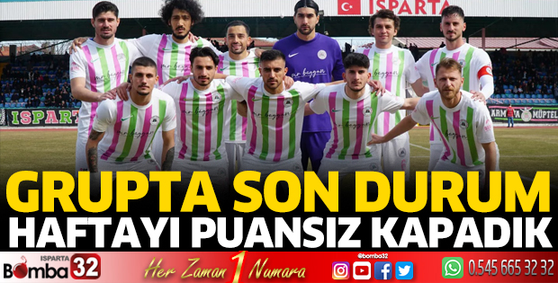 Isparta 32 Spor haftayı puansız kapadı