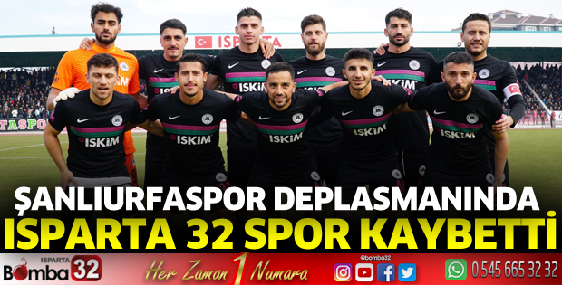 Isparta 32 Spor kaybetti