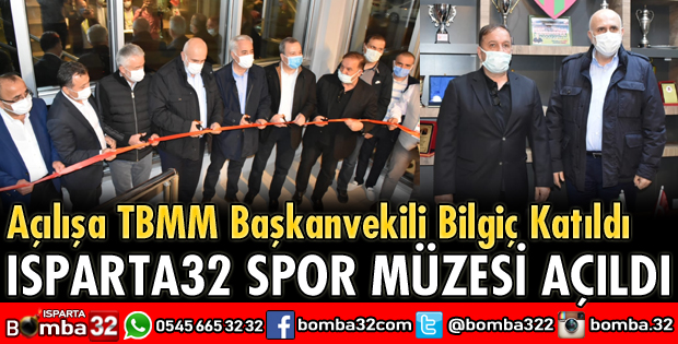 Isparta 32 Spor Müzesi açıldı