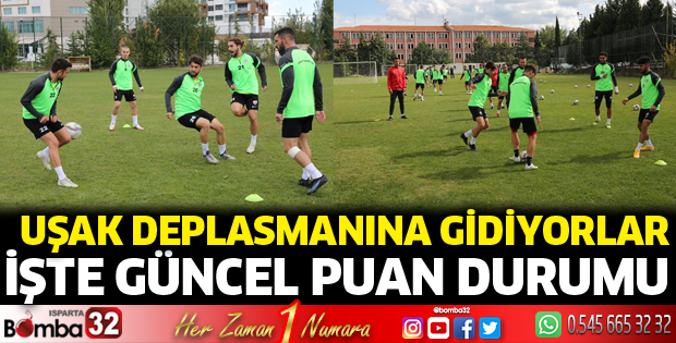 Isparta 32 Spor, Uşak deplasmanına gidiyor 