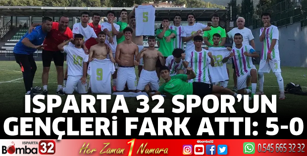 Isparta 32 Spor’un gençleri fark attı