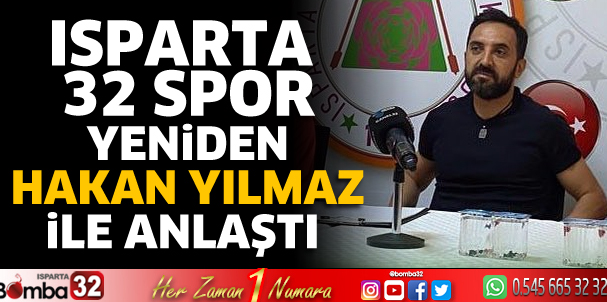 Isparta 32 Spor'da yeniden Hakan Yılmaz dönemi