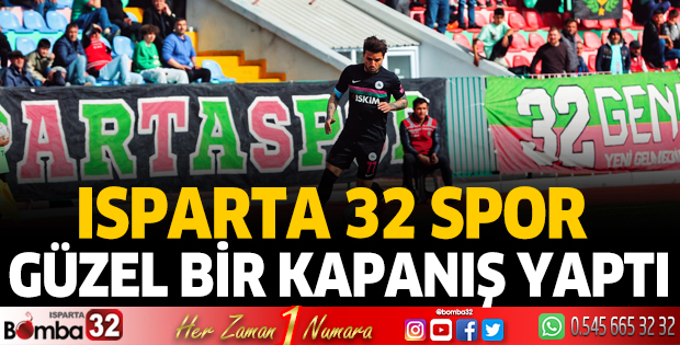 Isparta 32 Spor'dan güzel kapanış