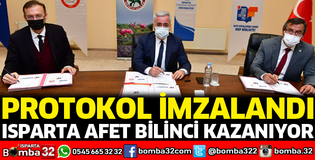 Isparta Afet Bilinci Kazanıyor