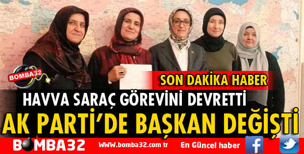 ISPARTA AK PARTİ KADIN KOLLARI BAŞKANI DEĞİŞTİ
