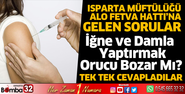 Isparta Alo Fetva Hattı’na hangi sorular geldi?