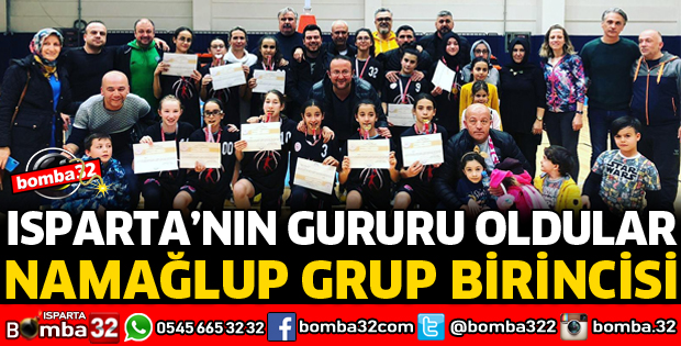 ISPARTA ANALİG TAKIMI GRUP BİRİNCİSİ OLDU