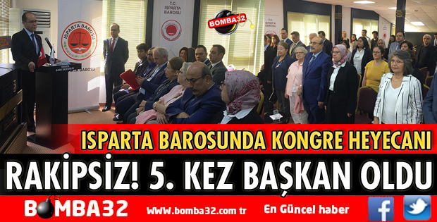 ISPARTA BAROSU’NDA KONGRE GÜNÜ
