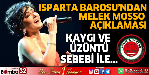 Isparta Barosu'ndan tepki geldi