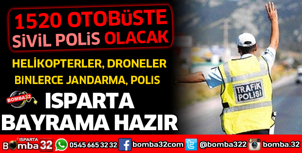 ISPARTA BAYRAMA HAZIR
