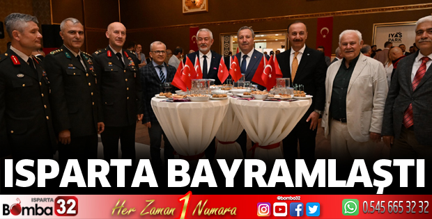 Isparta bayramlaştı 