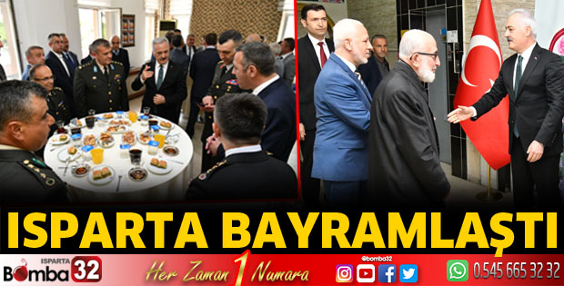 Isparta bayramlaştı