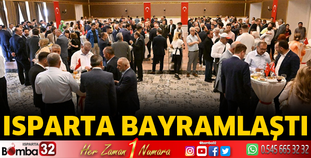 Isparta bayramlaştı