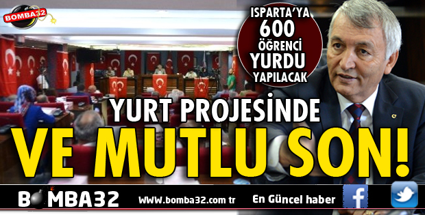 ISPARTA BELEDİYESİ ARSAYI TAHSİS ETTİ