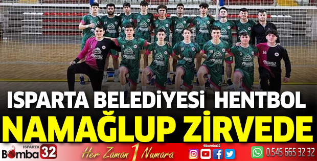 Isparta Belediyesi Hentbol, Namağlup zirvede