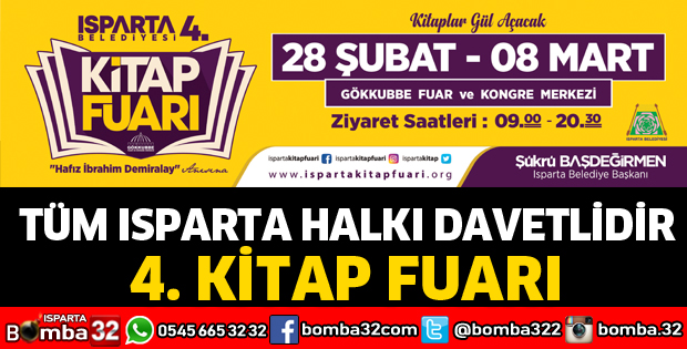 ISPARTA BELEDİYESİ KİTAP FUARI