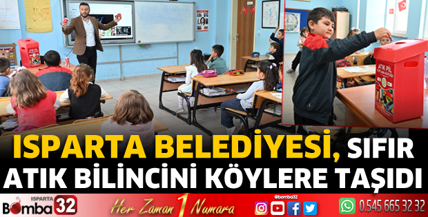 Isparta Belediyesi, sıfır atık bilincini köylere taşıdı