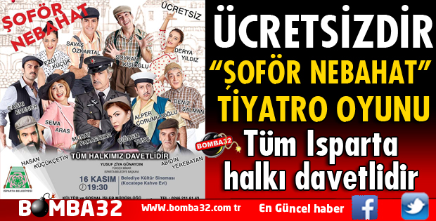 ISPARTA BELEDİYESİNDEN BÜYÜK SANAT ETKİNLİĞİ